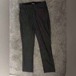 Express Black Columnist Barely Boot Pants